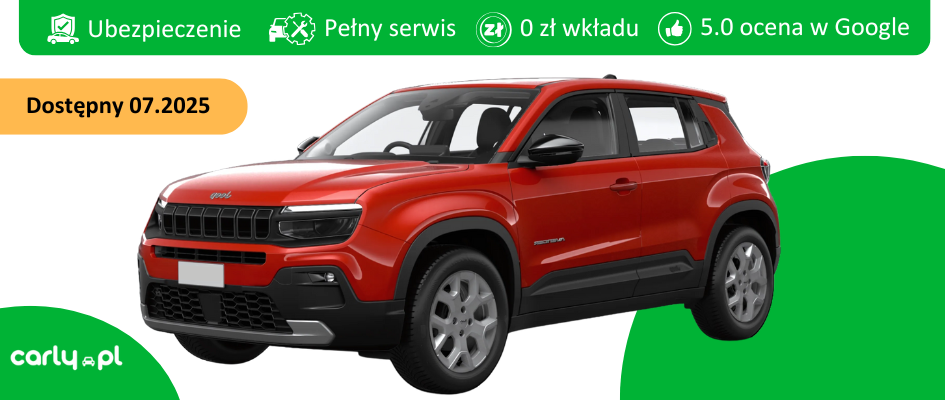 Jeep Avenger | Carly.pl