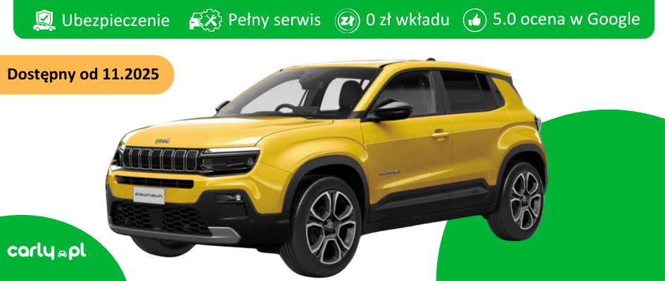 Jeep Avenger | Carly.pl